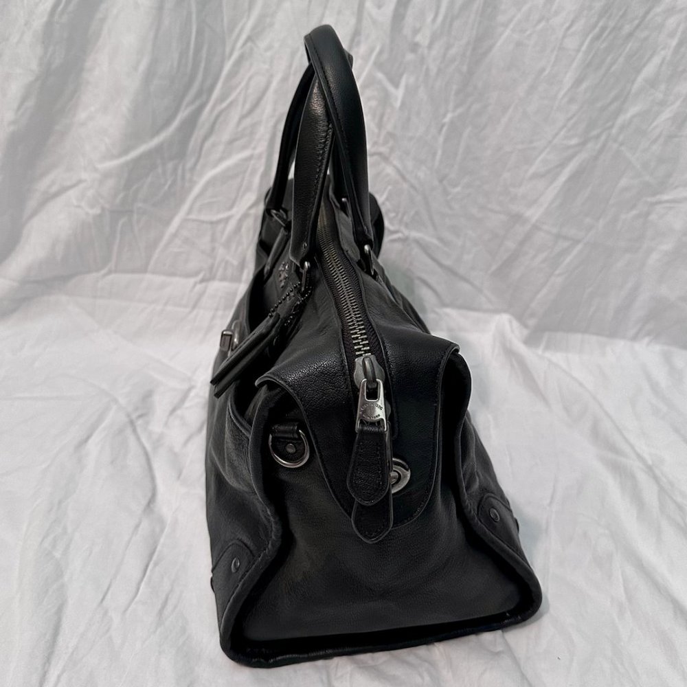 Coach Grain Leather Rhyder Satchel - Picture 3 of 8